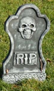 Skull Tombstone