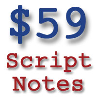 $59 Script Notes